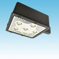 LED - 16" Parking / Area Light Fixture - 80W of DLC Listed Products category Neptun SKU LED-16080-UNV-850
