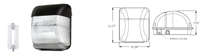 Induction Wall Pack - 43xxx series