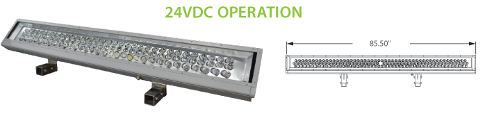 24VDC Solar Compatible LED Billboard Fixtures