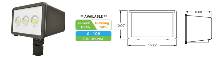 LED - COB Flood Light Fixture - LED-331xxx Series