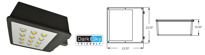 LED - 23 inch Shoebox Fixture 