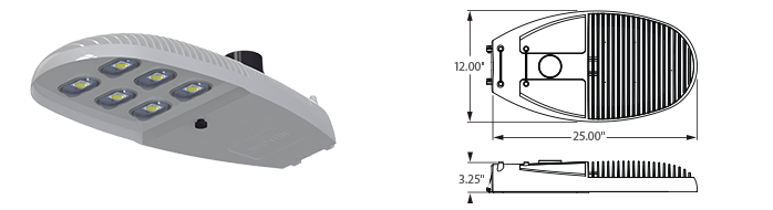 LED - Specification Grade Street Light - LED-779-L6 Series