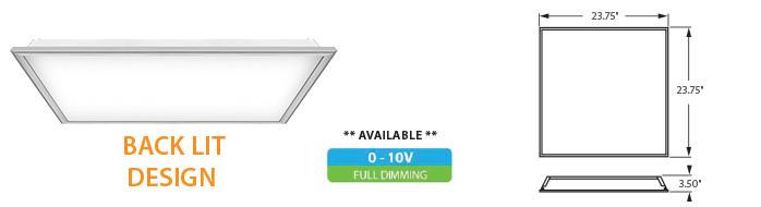 LED - High Output 2x2 Troffer Fixture - LED-51xxx Series