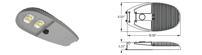 LED - Specification Grade Street Light - LED-776-L2 Series