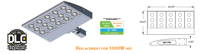 LED - Parking Lot Shoebox Fixtures - LED-31xxx-M5 Series